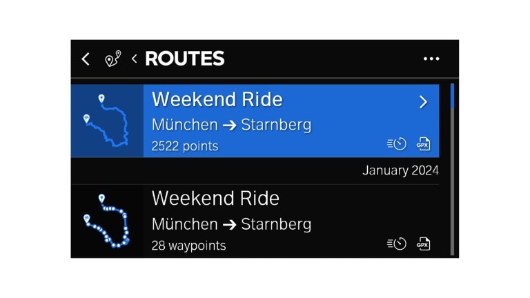 ConnectedRide Navigator | BMW Motorrad