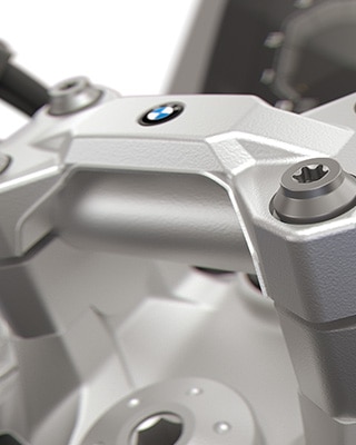 Handlebars including handlebar risers for the F 900 GS from BMW Motorrad
