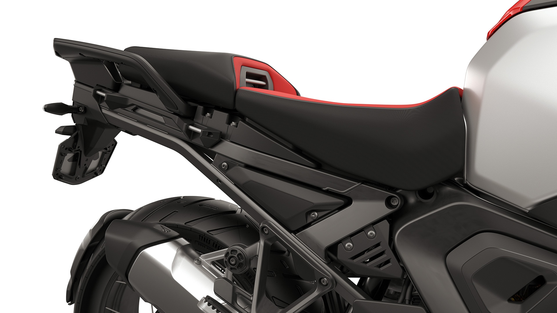 Aluminum tubular rear frame