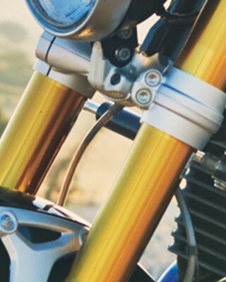 Steering damper.