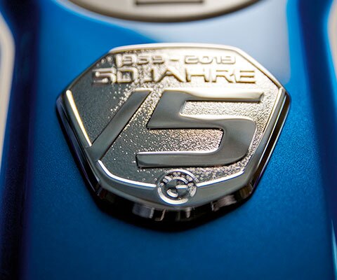 Limited edition badge as an indication of the special model.