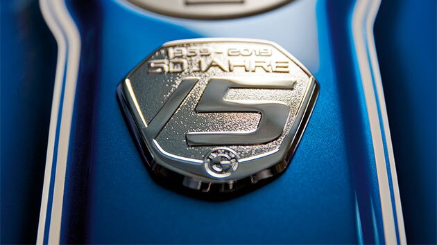 Limited edition badge as an indication of the special model.