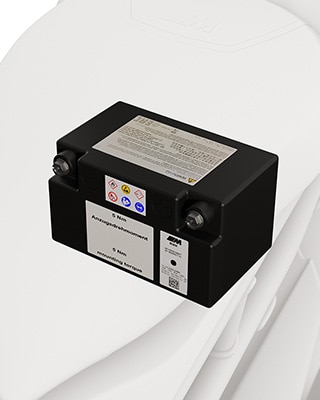 Powerful M Lightweight battery