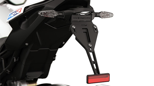 New rear end with short license plate carrier