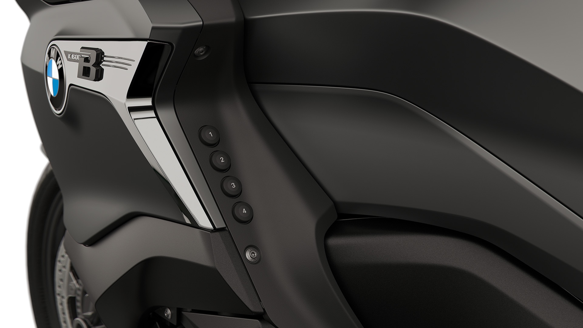 Focus on the four numbered Favorites buttons.