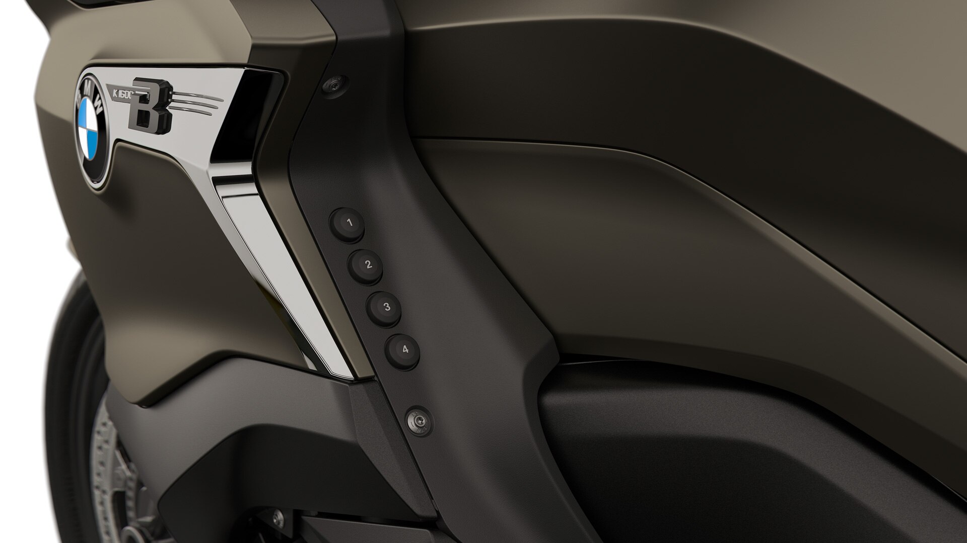 Focus on the four numbered Favorites buttons.